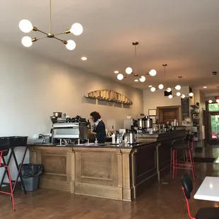 Inside from the right window seating area