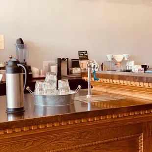 Grab some water for yourself.