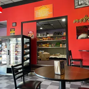 Small little store with authentic African ingredients