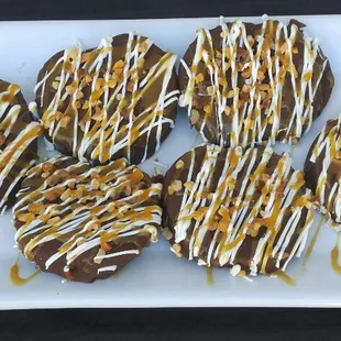 Chocolate Caramel Apple slices