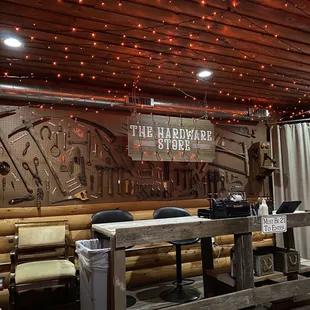 Entry area to the Hardware Store