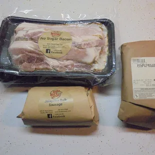 Purchases from my first visit - yum!