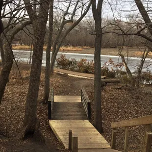Stairs to Rum River