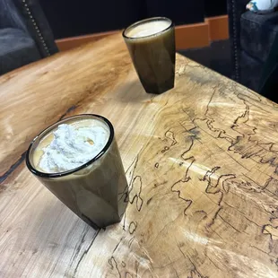 Mint cappuccino