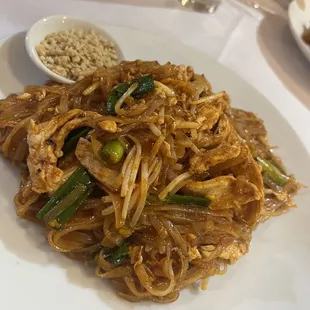 Chicken pad Thai