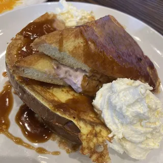 Blackberry Stuffed French Toast