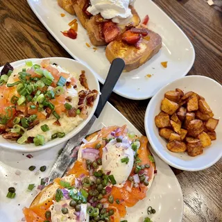 Strawberry Pound Cake French Toast