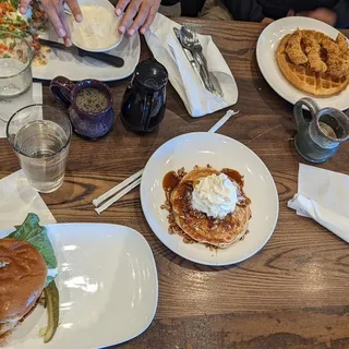 2-Stack Indulgences Pancakes