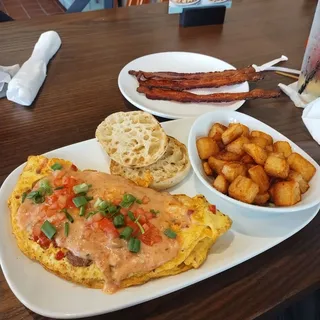 Mardi Gras Omelette