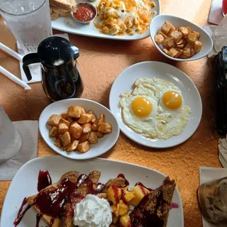 Mango & Dragon Fruit French Toast