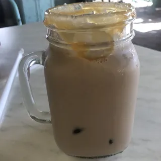 Spiked Caramel Cold Brew
