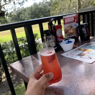 Strawberry St. Germain Mimosa