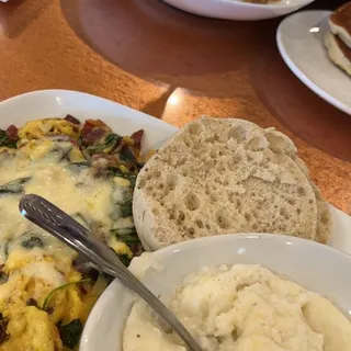 Sunrise Spinach Scrambler