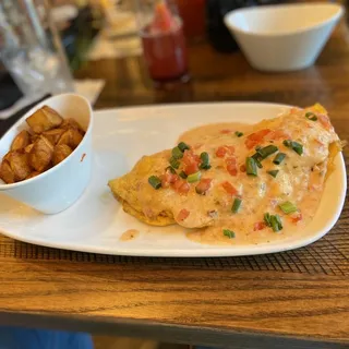 Mardi Gras Omelette