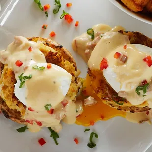 Another Broken Egg Cafe Crab Cake Benedict