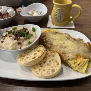 Bacquezo Omelette with City Grits