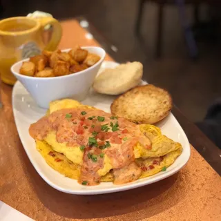 Mardi Gras Omelette