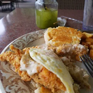 BROKEN EGG Biscuit Sandwich