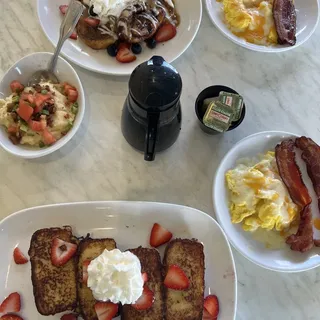 Strawberry Pound Cake French Toast