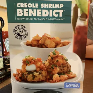 Shrimp Benedict