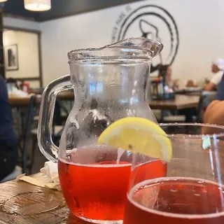Orange Mimosa Pitcher