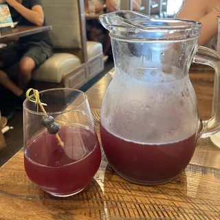 Lemon Blueberry Mimosa Pitcher
