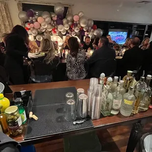 Lori's birthday dinner with friends and family!