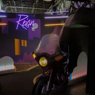 Purple Reign display and course!