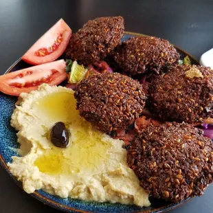 Falafel. Very tasty.