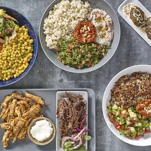 food, salads