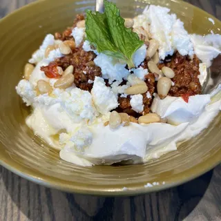 labne walnut harissa feta NGF