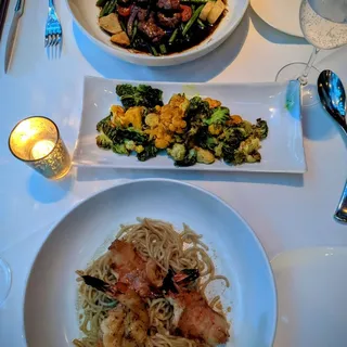 Cauliflower and Brussels Sprouts