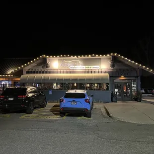 Outside view during night