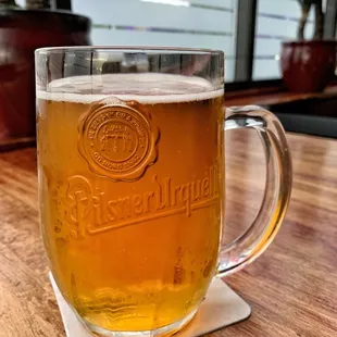 Czech beer on tap