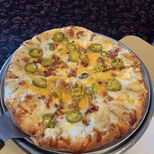 Jalapeño pizza