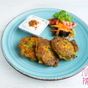 Zucchini Panacakes (Mucver)