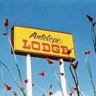 Sign for Antelope Lodge