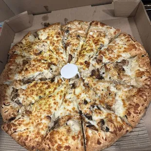Garlic pizza