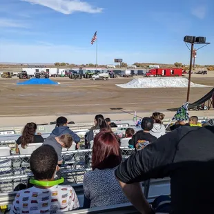 General seating  at the Monster Trucks event