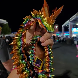 I got this amazing dragon at the fair tonight