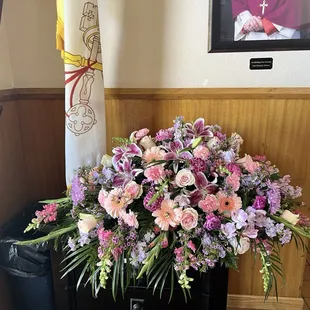 Casket flowers