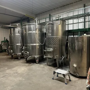 Wine in the making