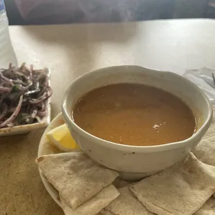Lentil soup