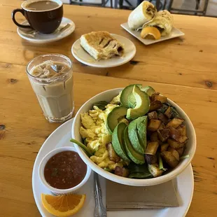 Amazing breakfast for two