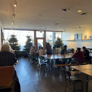 Festive interior celebrating the Christmas season.