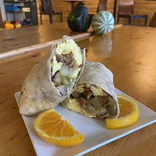 Breakfast burrito