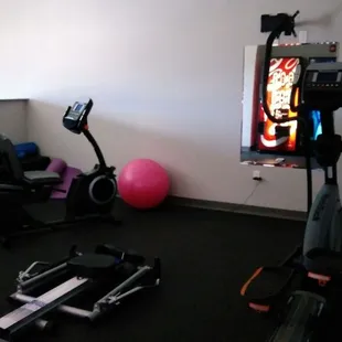 Small fitness room,  third floor