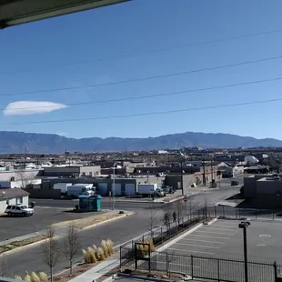 Mountain view from room 302