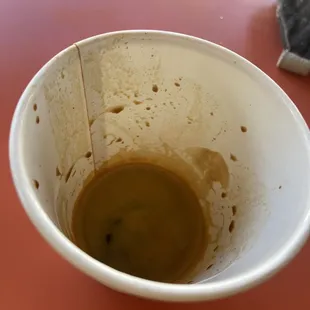 Dopio Espresso.  Seems like a single shot.