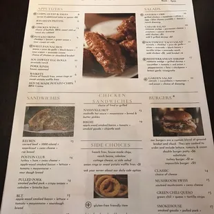Nw menu.